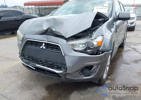 2015 Mitsubishi Outlander Sport Es from USA, damaged, VIN 4A4AP3AU0FE019669